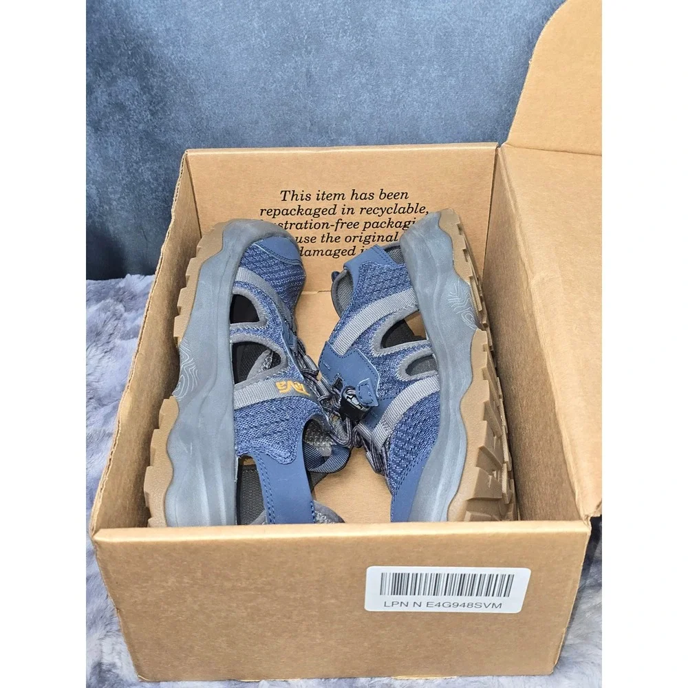 NEW Teva Outflow Universal Blue Mesh‎ Hybrid Water Sandal Mens 9.5
